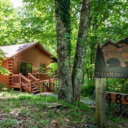 Mountain Spirit Cabin - Fireplace And Hot Tub Villa Блу Ридж Екстериор снимка